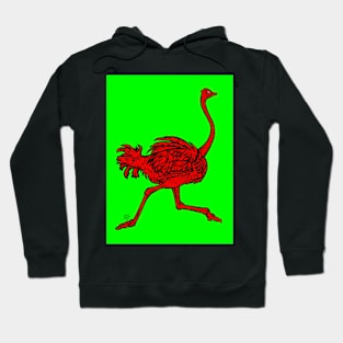 RUNNING OSTRICH .1 Hoodie